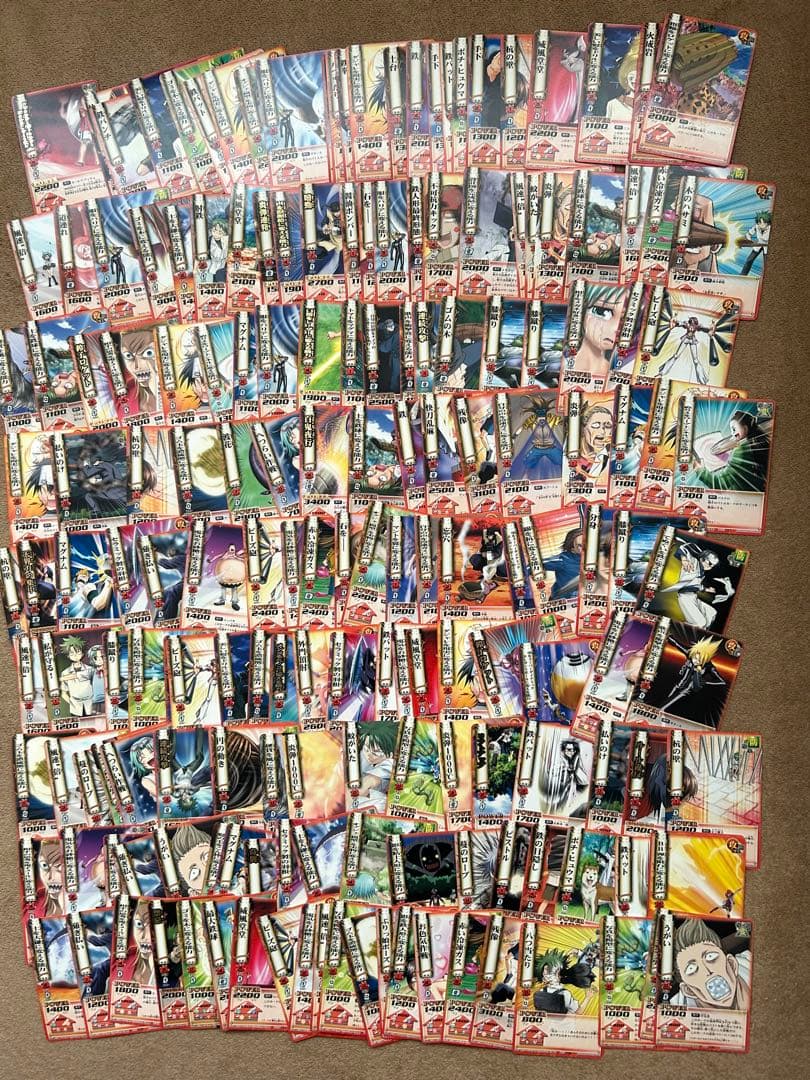 うえきの法則 カード約300枚+シールシート+非売品カードケースまとめ売り