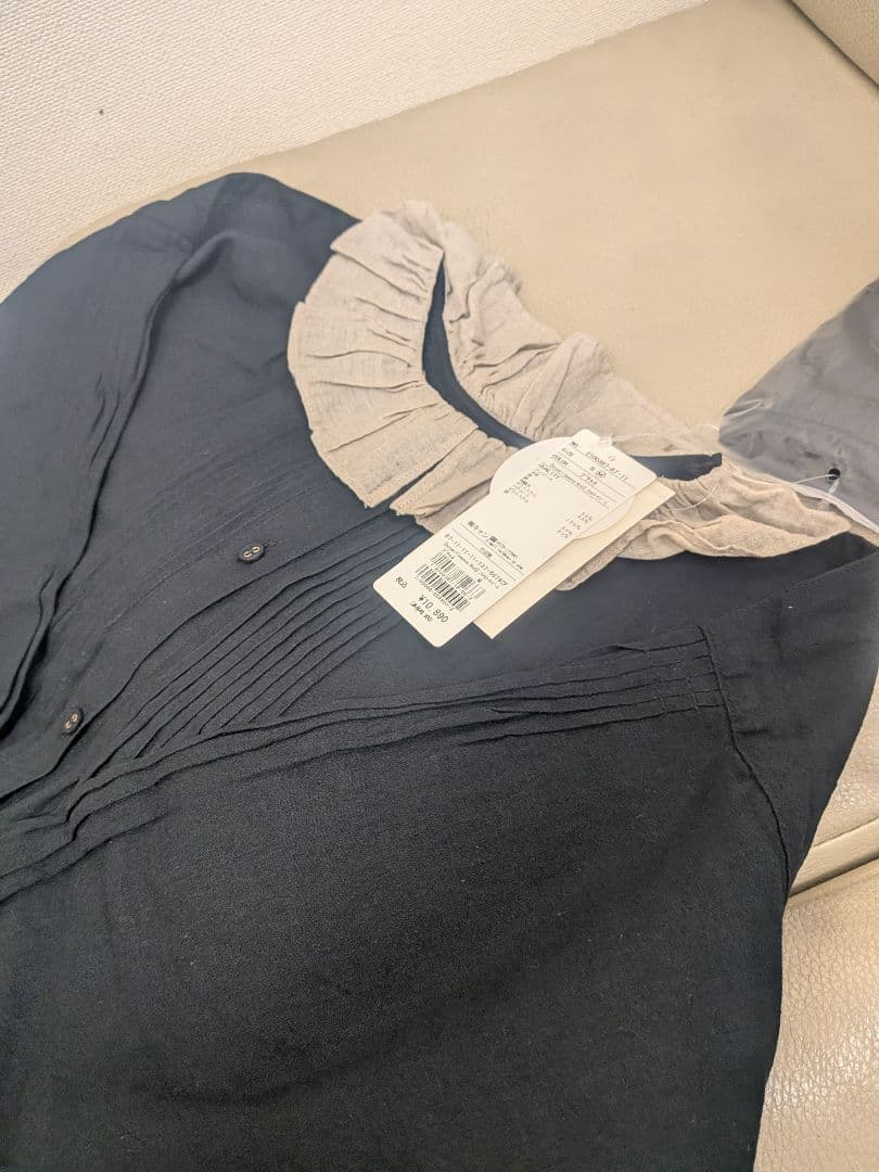 kazumi×サマンサモスモス新品フリルカラーワンピース