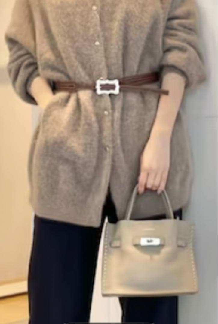 専用　A.VAGATION RIBBON HOLESベルト　ブラウン