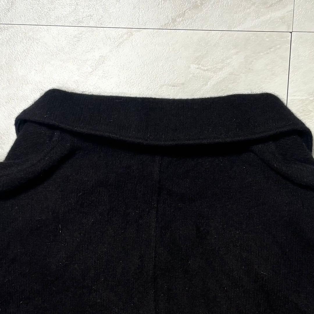 1piu1uguale3 セーブル混 ルイージJK 黒 L 高級素材