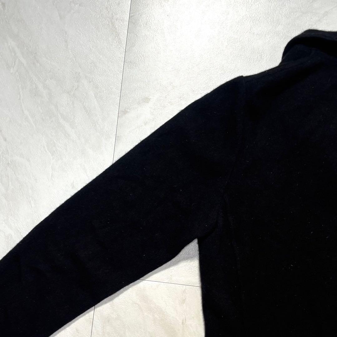 1piu1uguale3 セーブル混 ルイージJK 黒 L 高級素材