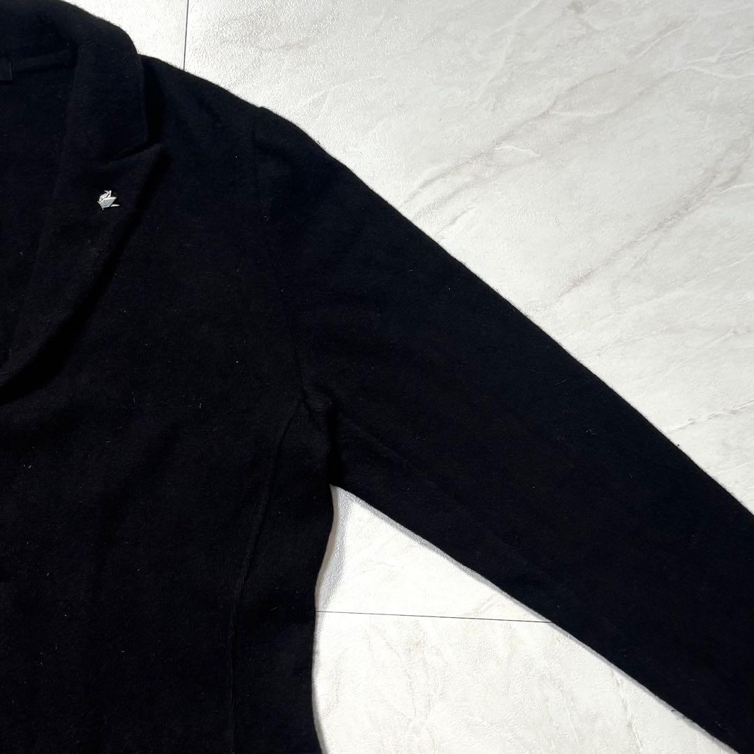 1piu1uguale3 セーブル混 ルイージJK 黒 L 高級素材