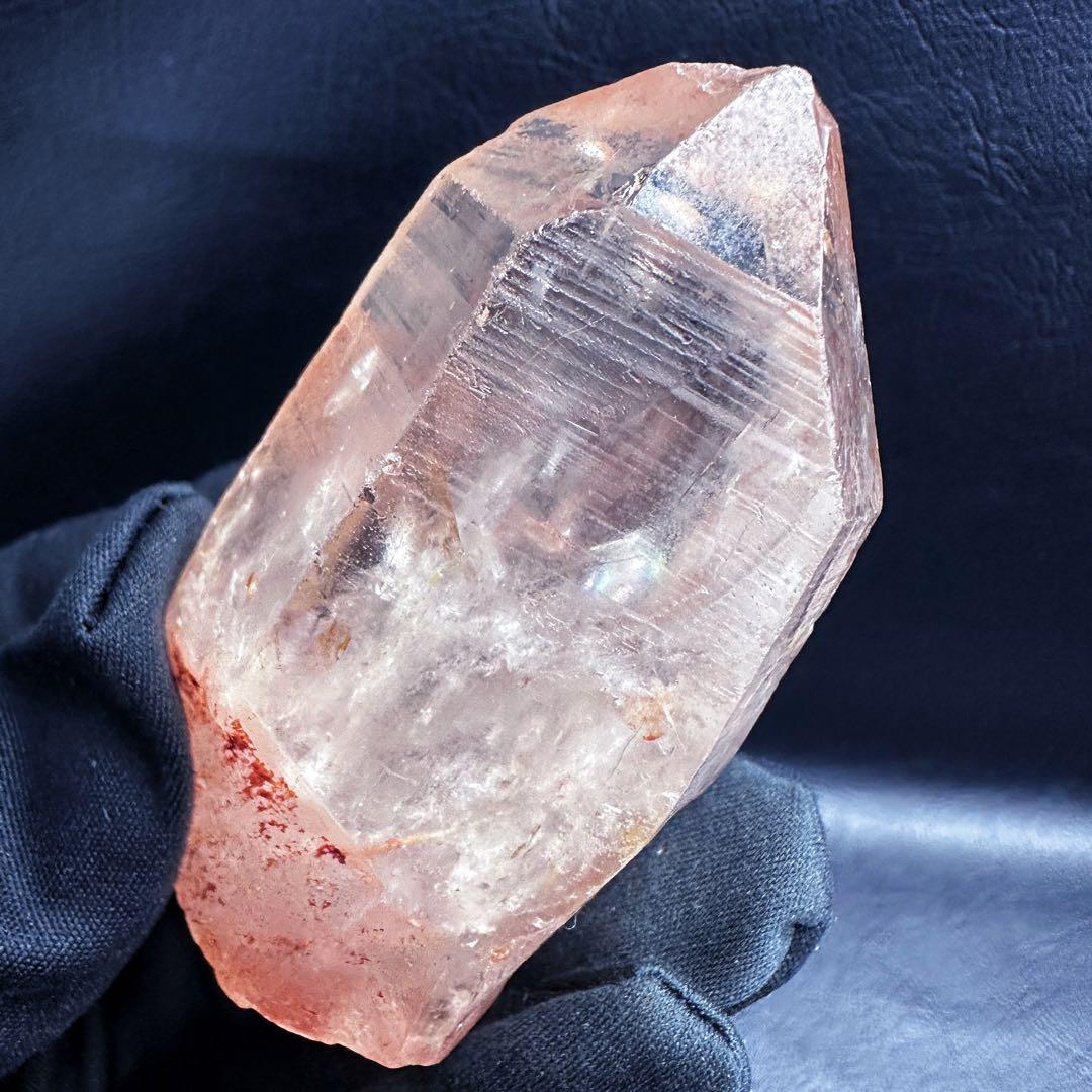 爆レア❗️超綺麗♡可愛い♡レインボー☆ピンクレムリアンシード原石ポイントA1335