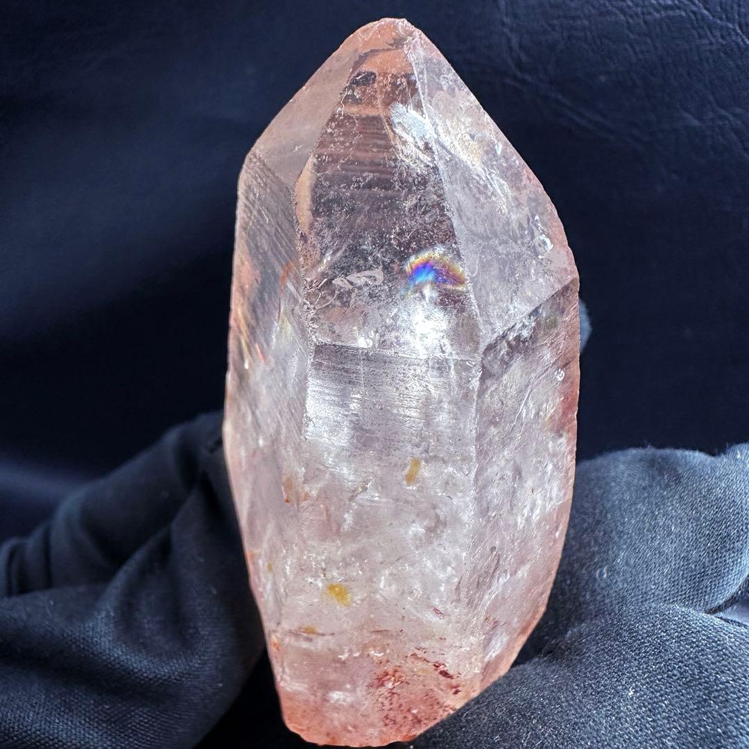 爆レア❗️超綺麗♡可愛い♡レインボー☆ピンクレムリアンシード原石ポイントA1335