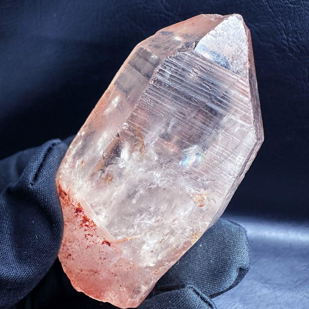 爆レア❗️超綺麗♡可愛い♡レインボー☆ピンクレムリアンシード原石ポイントA1335