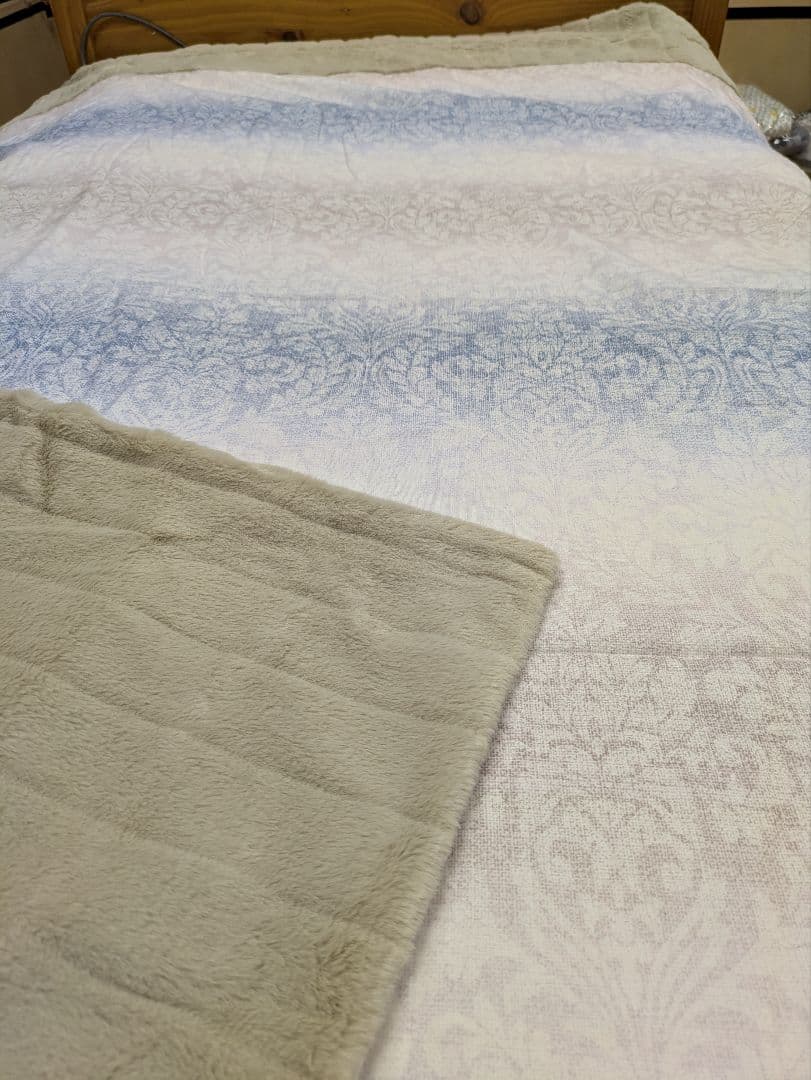 西川あったか掛けふとんカバー2枚組ラビットファー　清水康男様