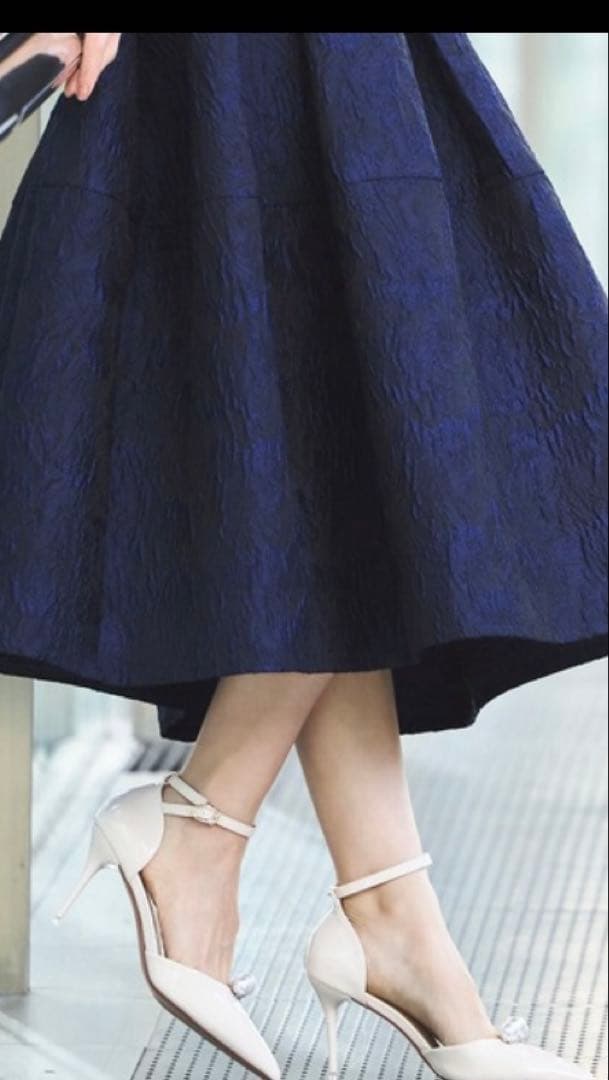 ruirue 可愛い　ワンピース　ジャガード