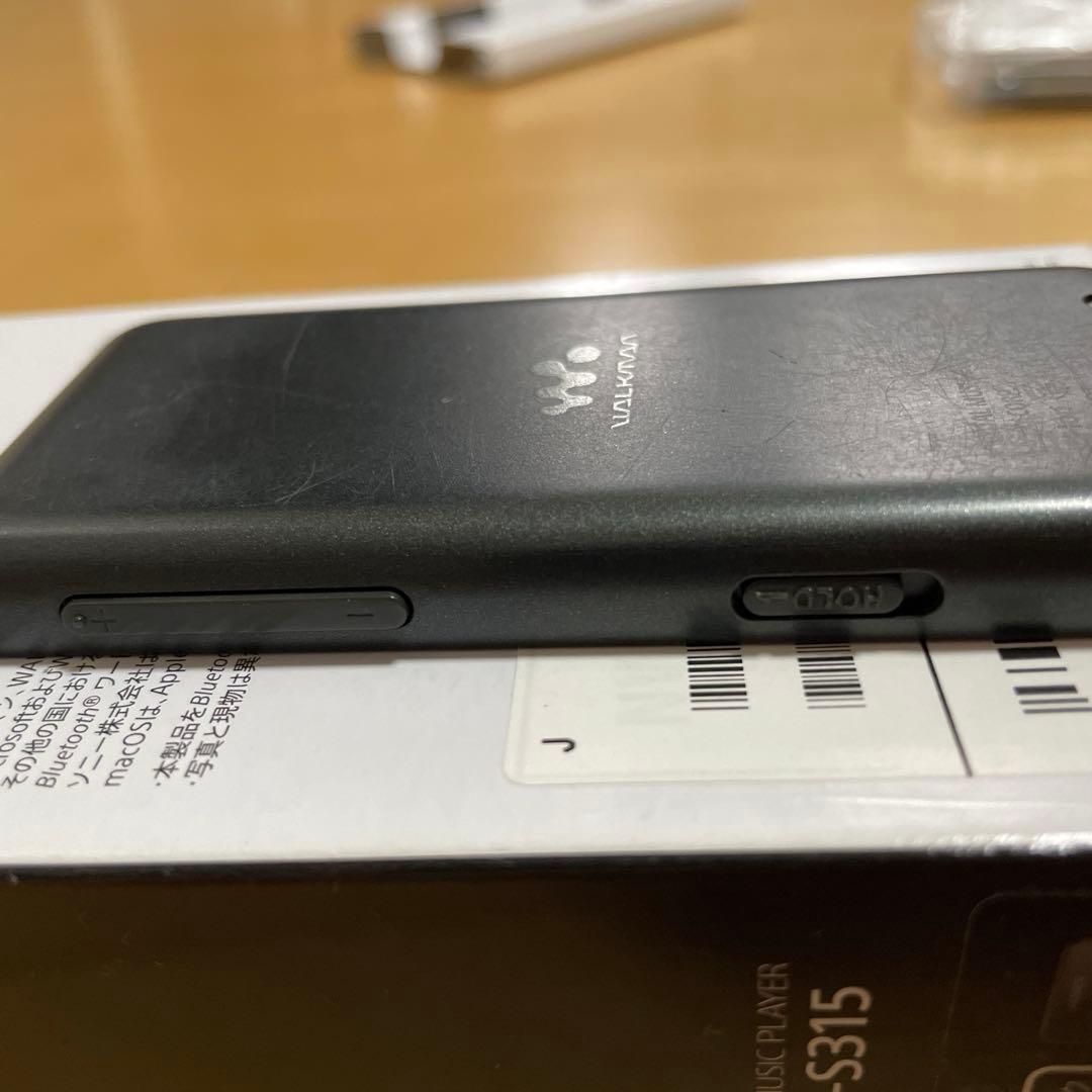 SONY NW-S315 16gb 専用イヤホン、ケーブル、保証書付き