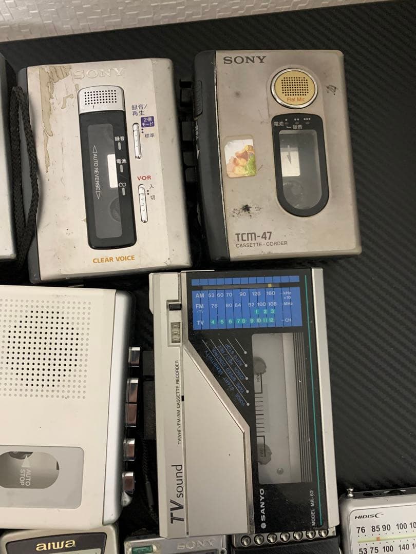 SONY.PANASONIC.ポータブルプレーヤー.カセット.ラジオ.まとめ売り
