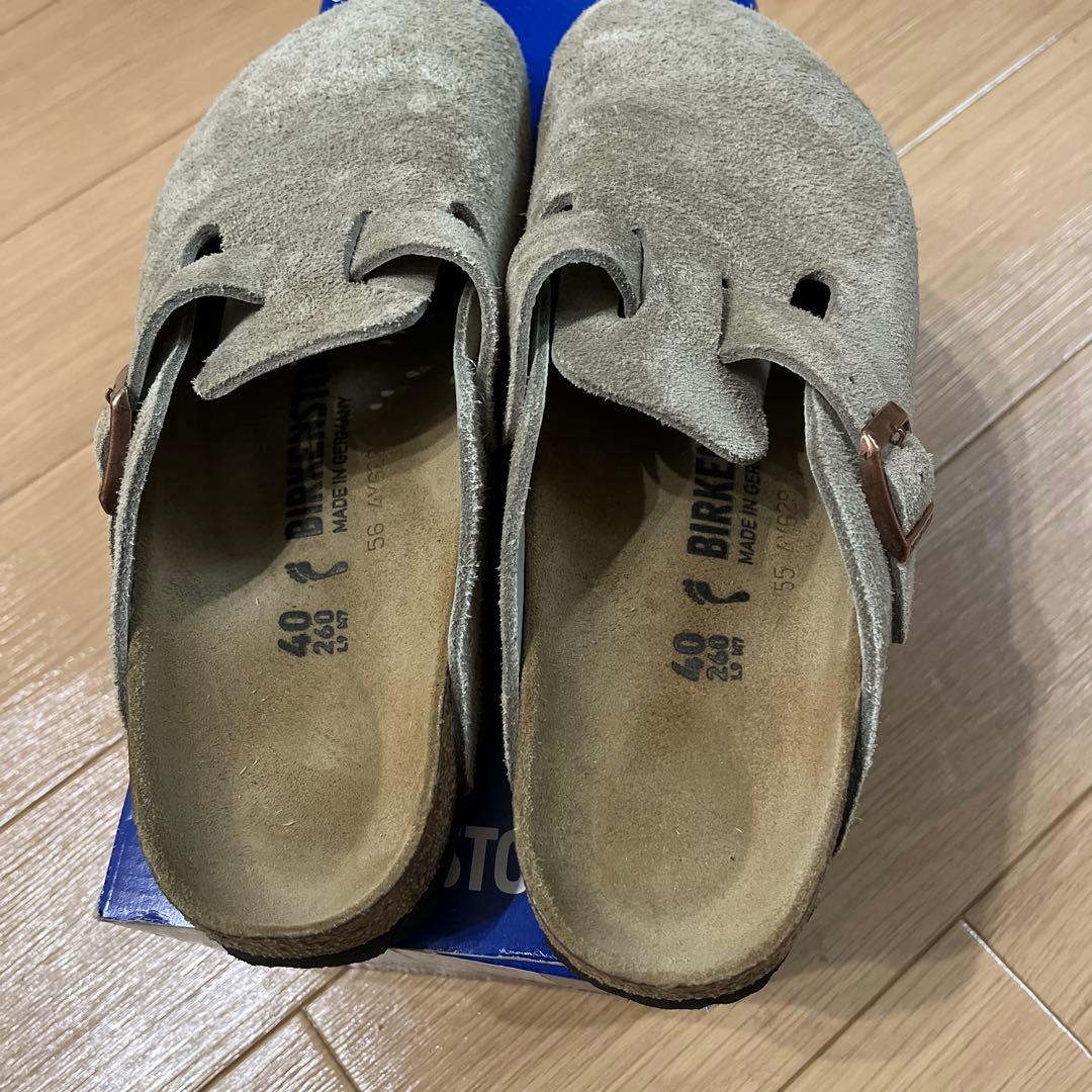 BIRKENSTOCK ボストン　トープ　サンダル 40