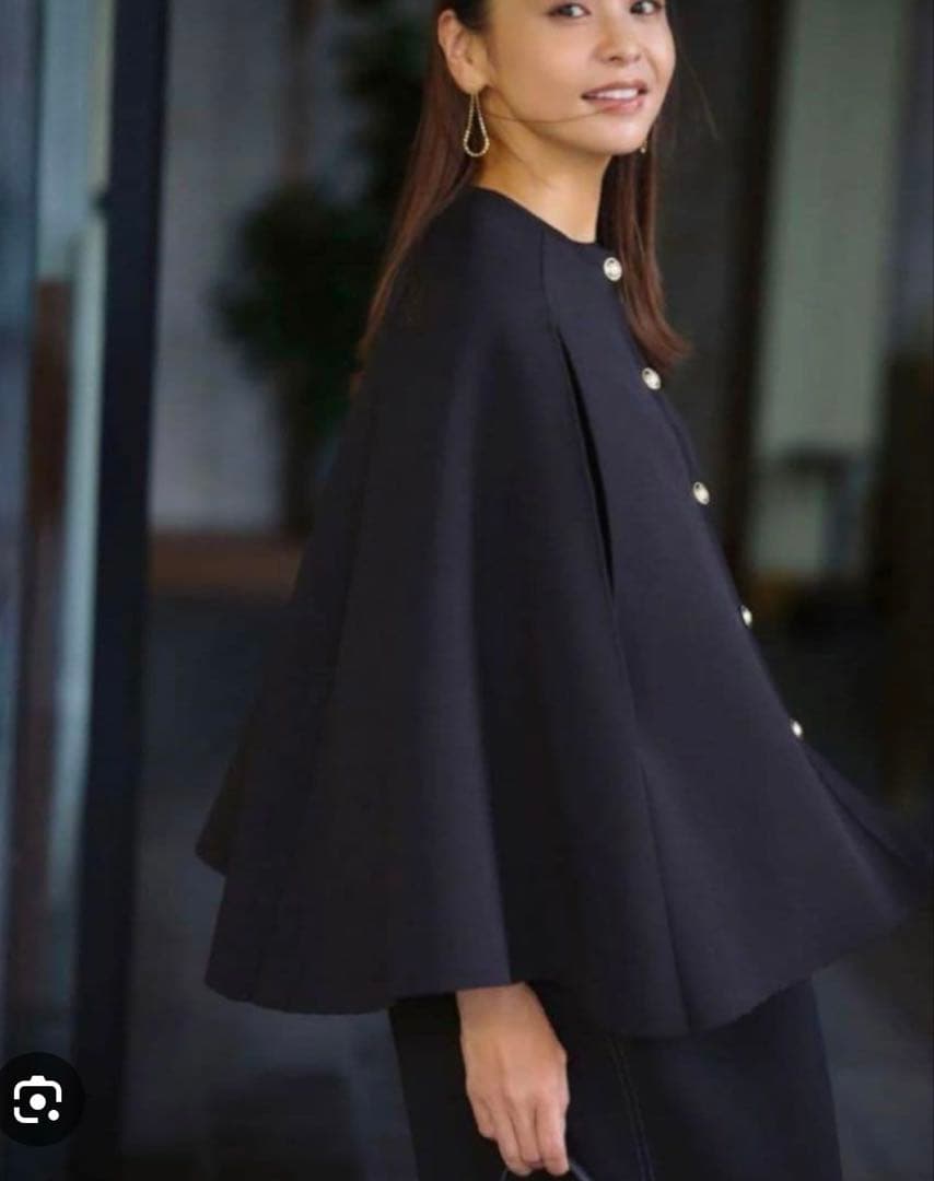 ユナイテッドアローズ　ケープ　ニット　タキマキ着用