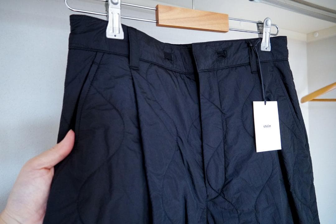 stein QuiltedOneTuckTrousers ST.291 新品