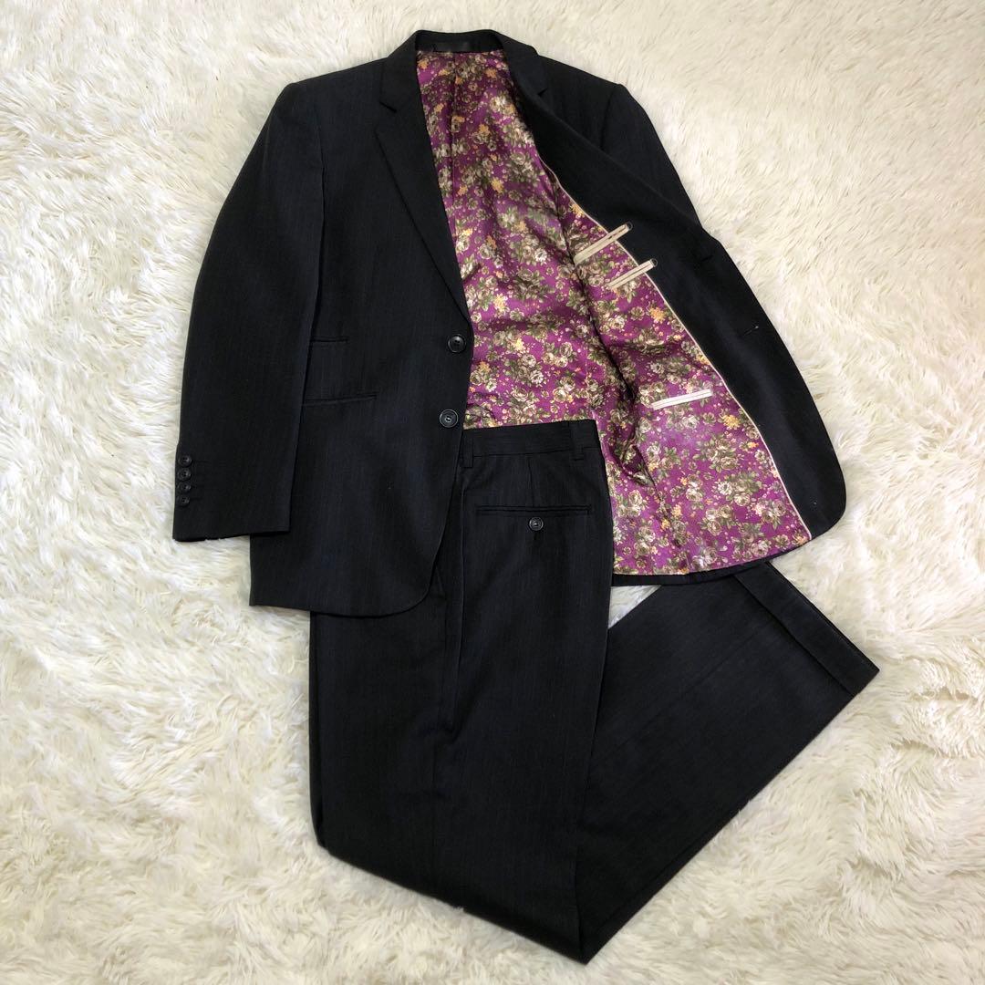 PaulSmith ポールスミス 裏地花柄　セットアップ　スーツ