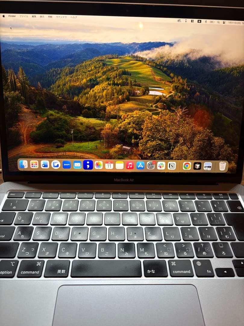 M1 Apple MacBook Air スペースグレイ