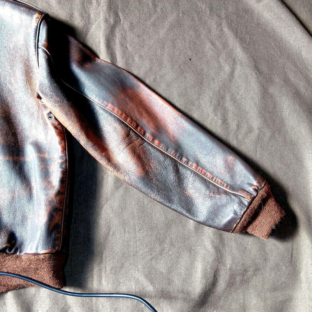 90年代 初期型 バズリクソンズ A-2 馬革 フライトジャケット 42