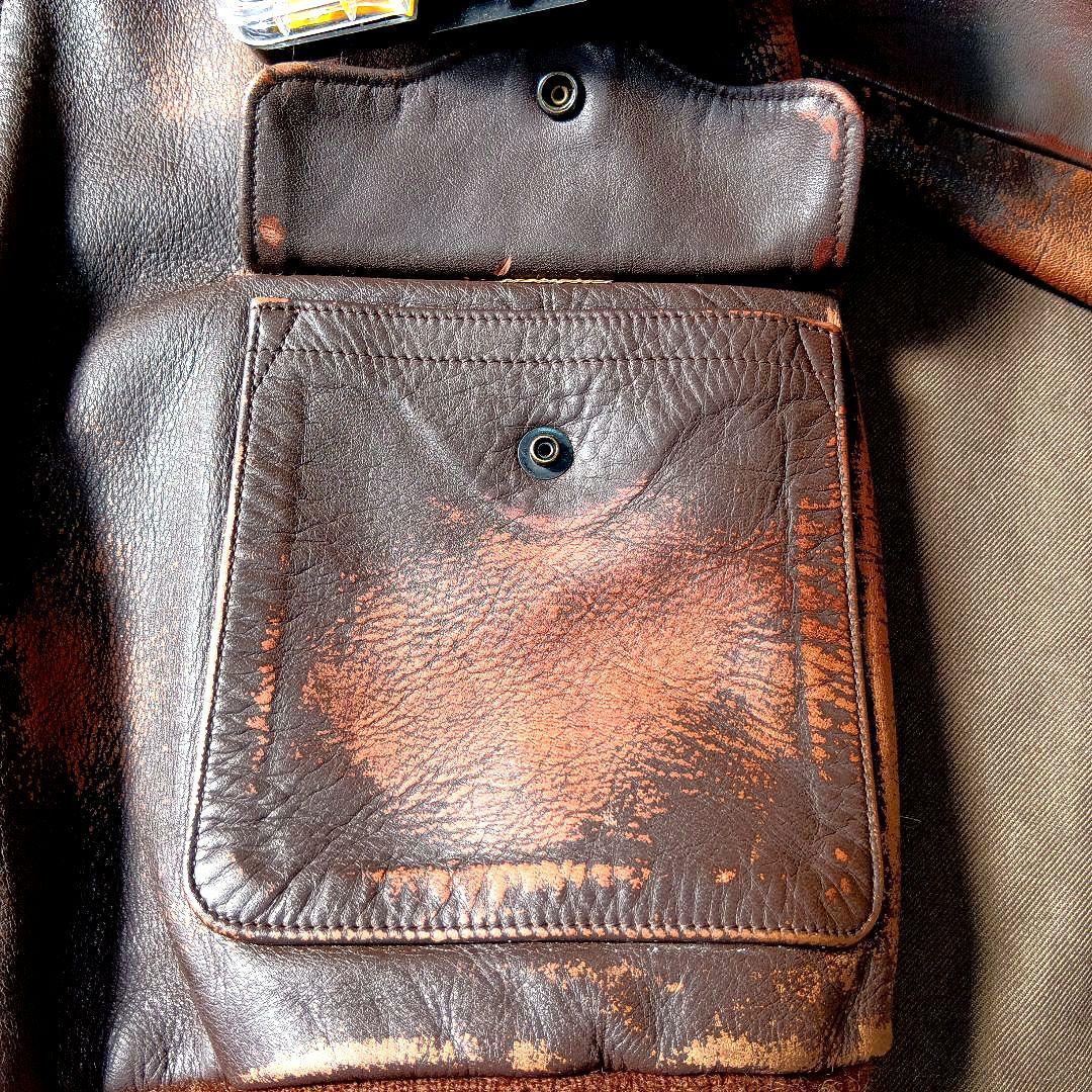 90年代 初期型 バズリクソンズ A-2 馬革 フライトジャケット 42