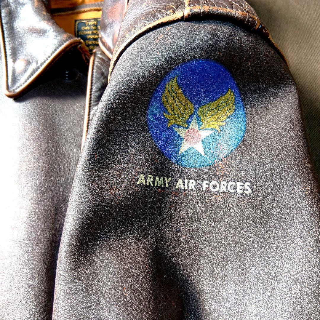 90年代 初期型 バズリクソンズ A-2 馬革 フライトジャケット 42