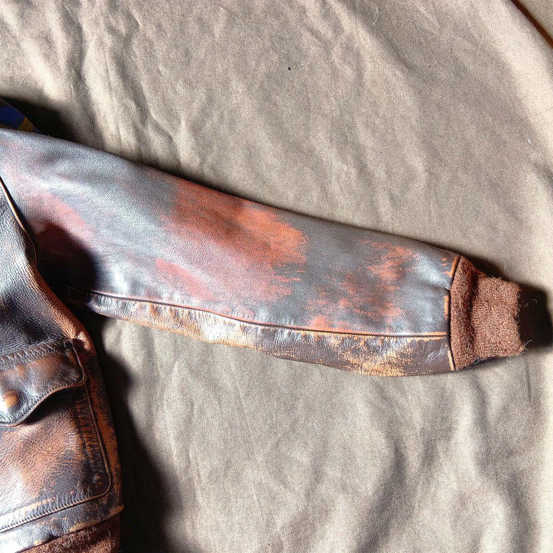 90年代 初期型 バズリクソンズ A-2 馬革 フライトジャケット 42