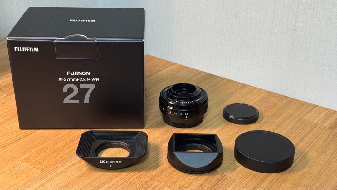 FUJIFILM XF27mmF2.8 R WR おまけ付き