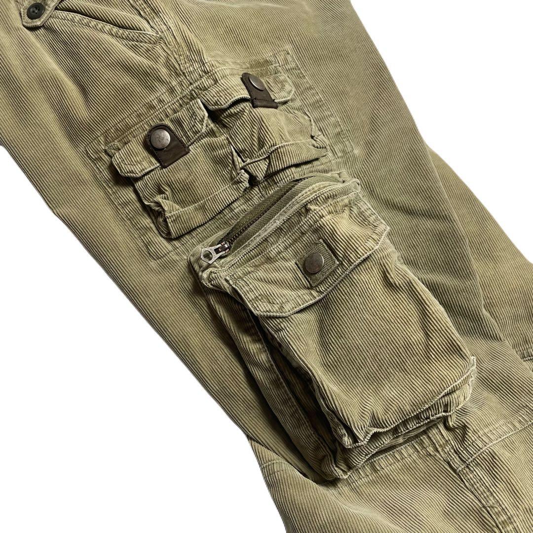 90s ラルフローレン カーゴパンツ ヴィンテージ y2k ミリタリー