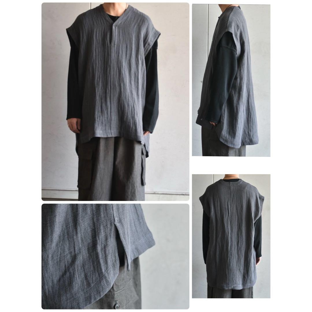 【新品】O PROJECT / オープロジェクト　25SS メッシュ チュニック