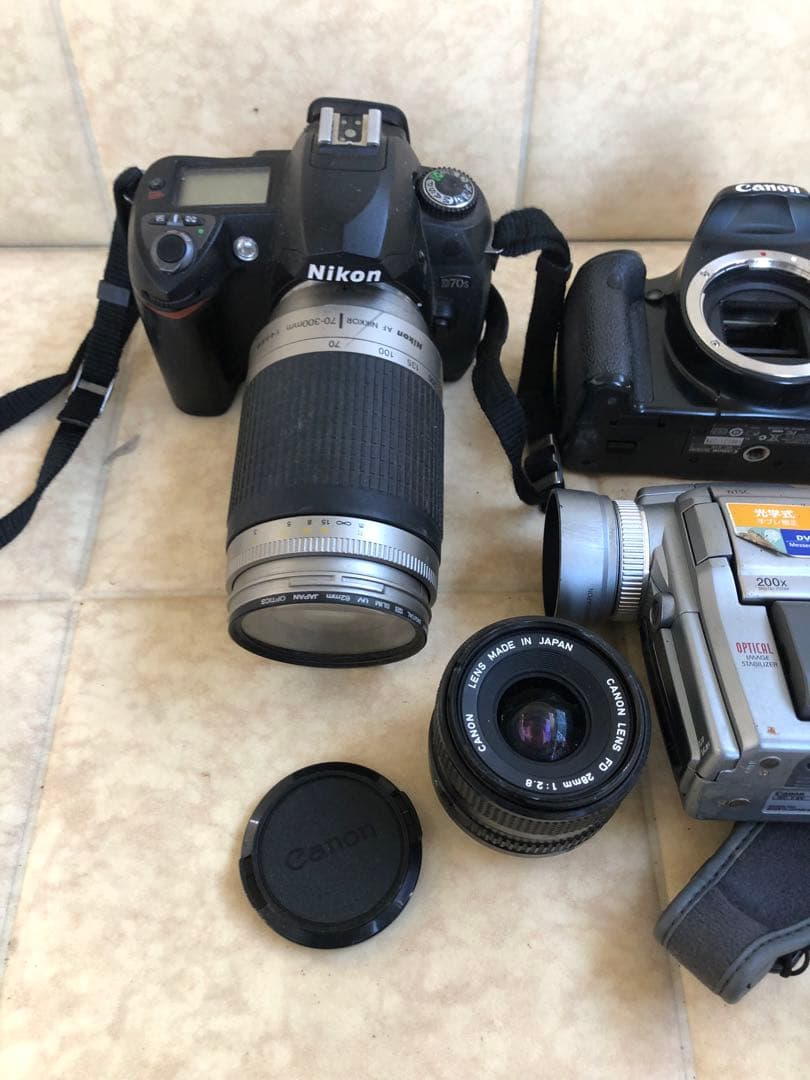 Canon Kiss X2などまとめて6個ジャンク(G67)