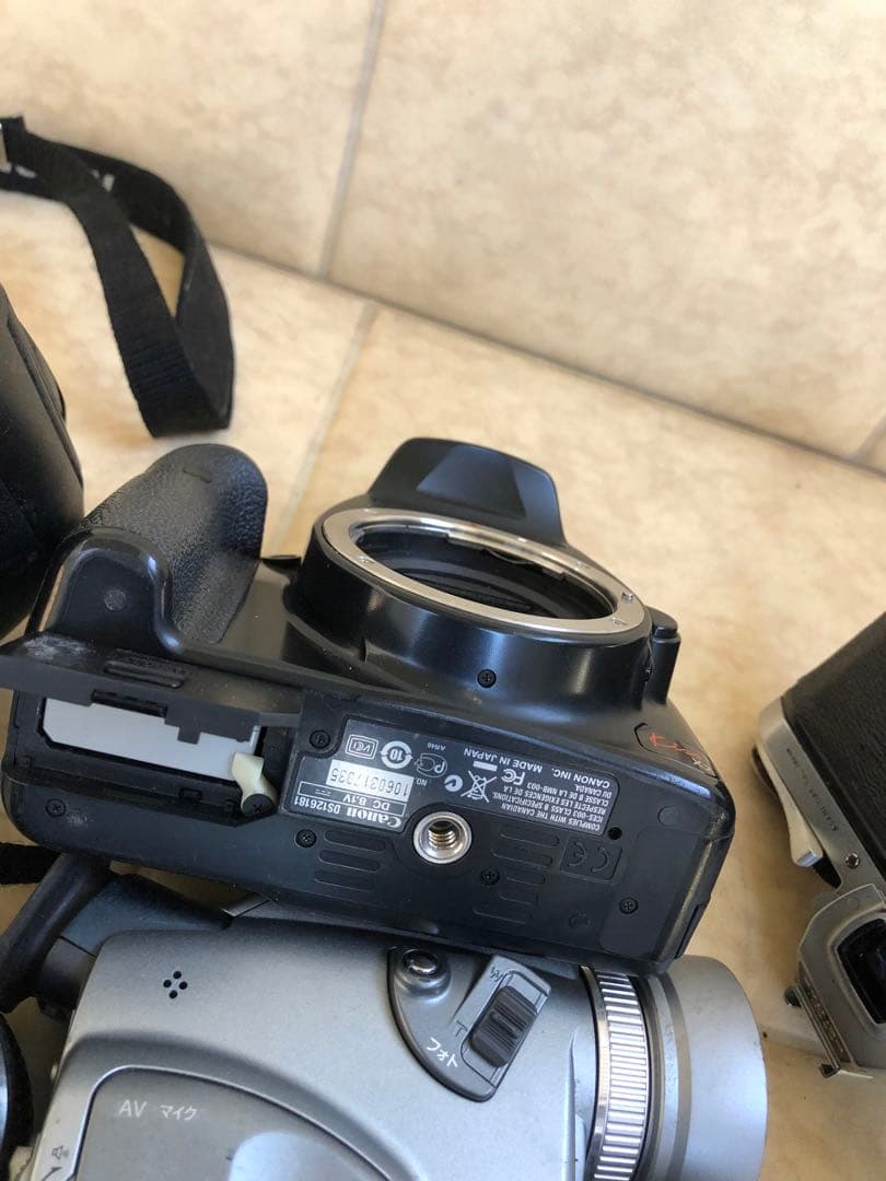 Canon Kiss X2などまとめて6個ジャンク(G67)