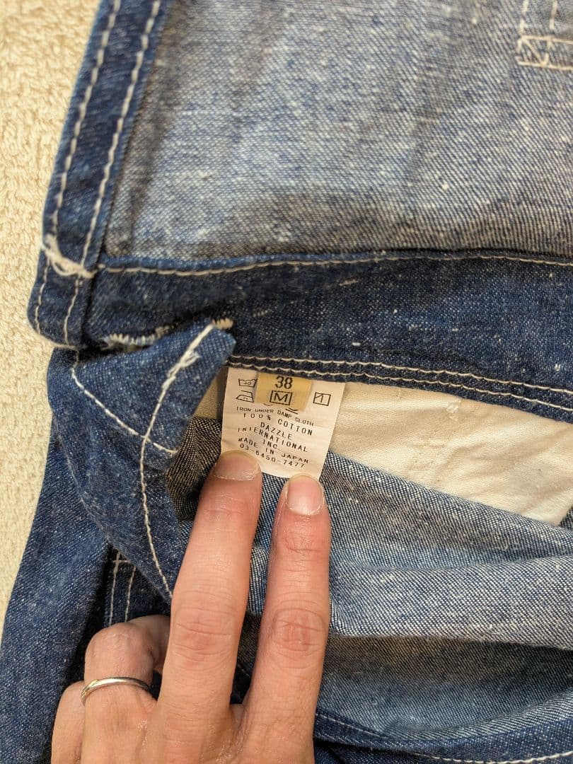 Dry Bones デニムビブオーバーオール Mサイズ