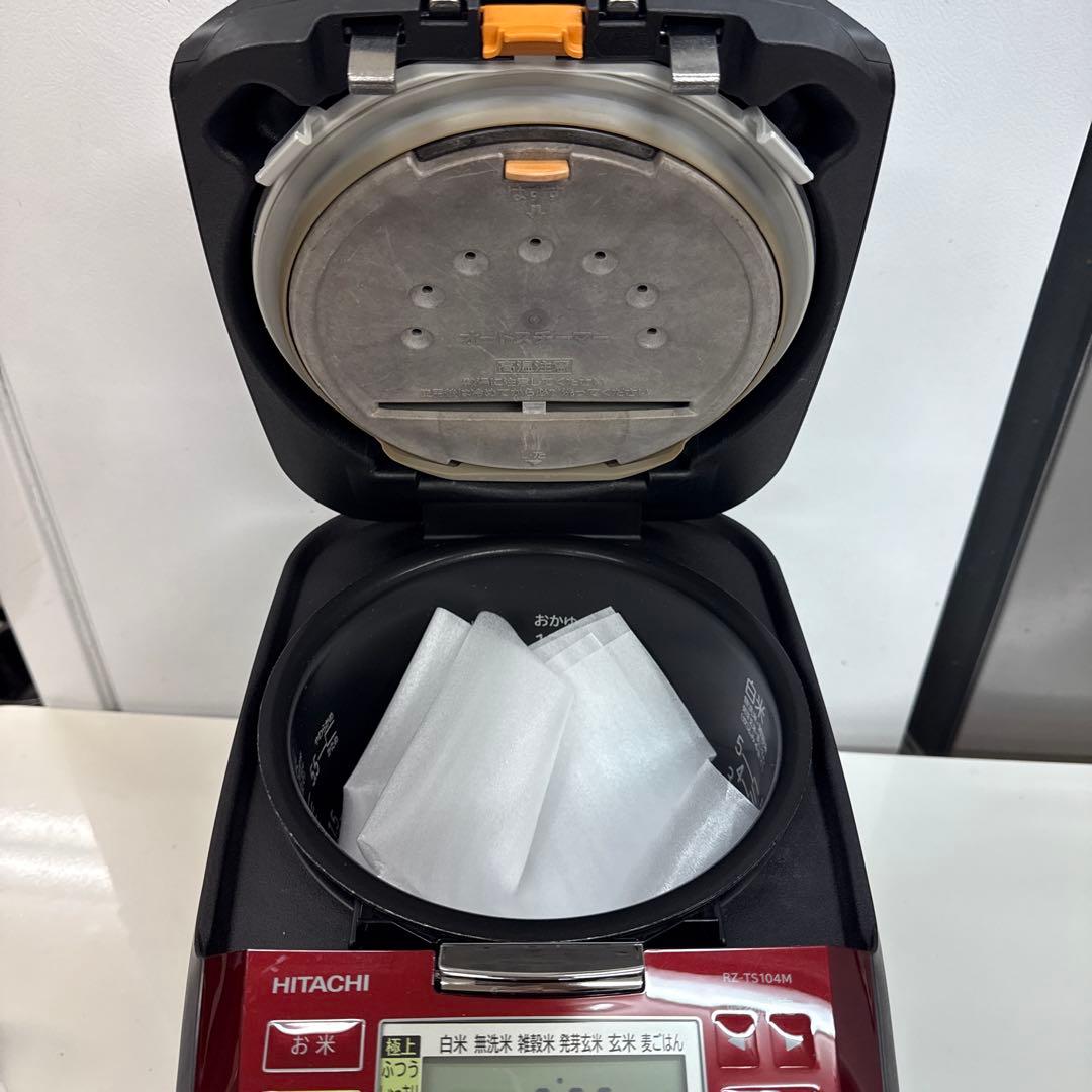 日立　圧力&スチームジャー炊飯器RZ-TS104M 2021年製