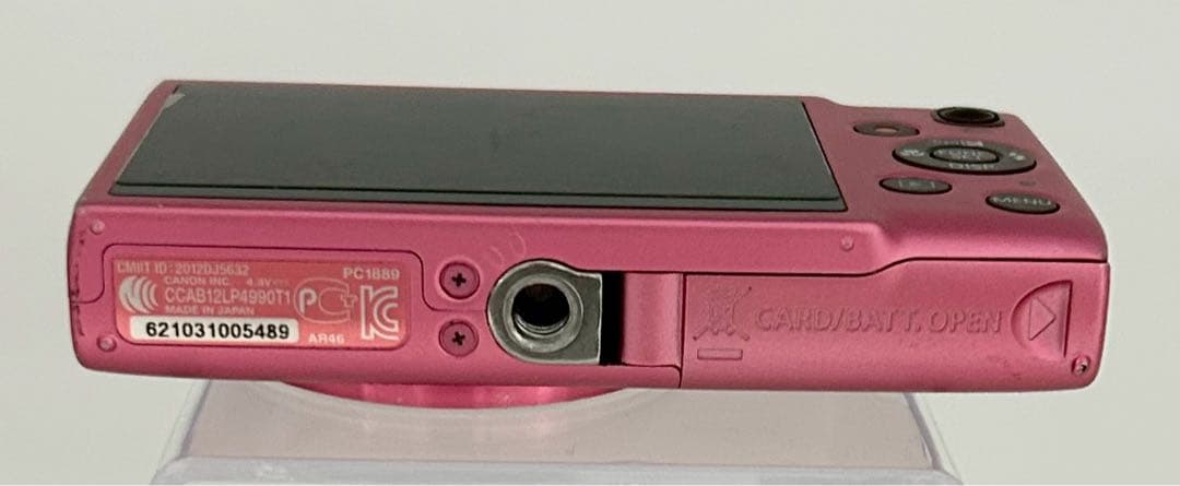 【ジャンク】Canon IXY 110F ピンク
