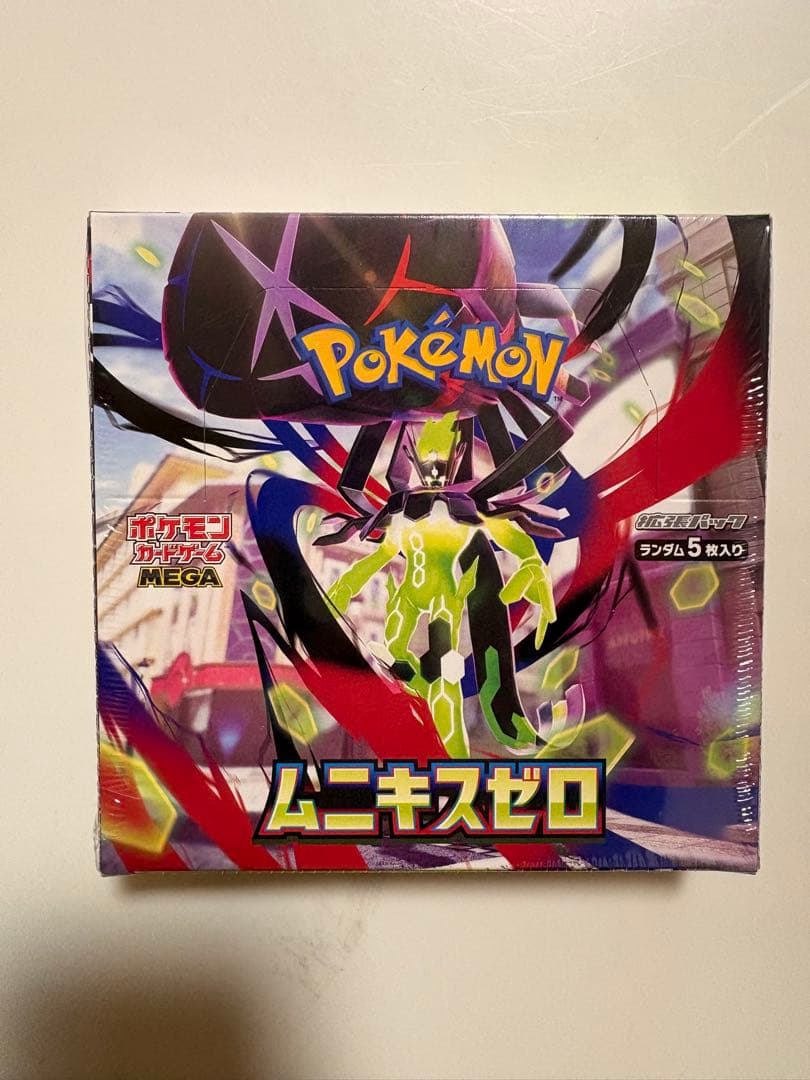 【シュリンク付き】ポケモンカード ムニキスゼロ 未開封BOX