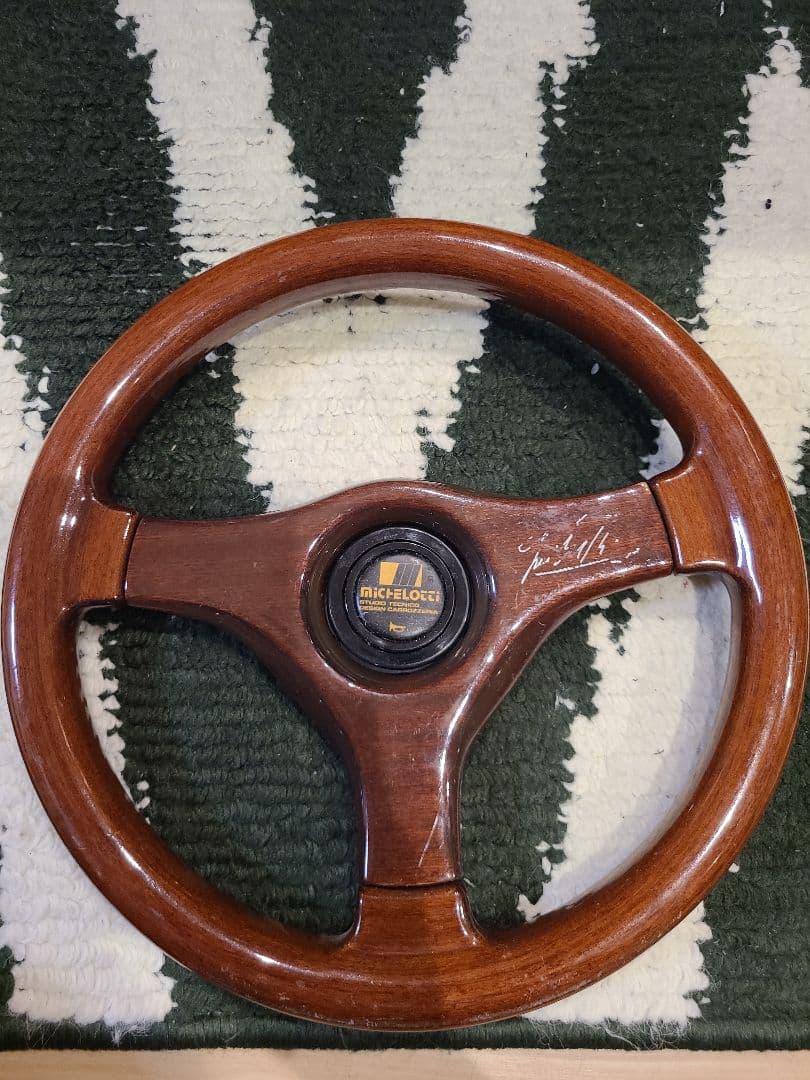 MICHELOTTI ウッド ステアリング ミケロッティステアリング31π