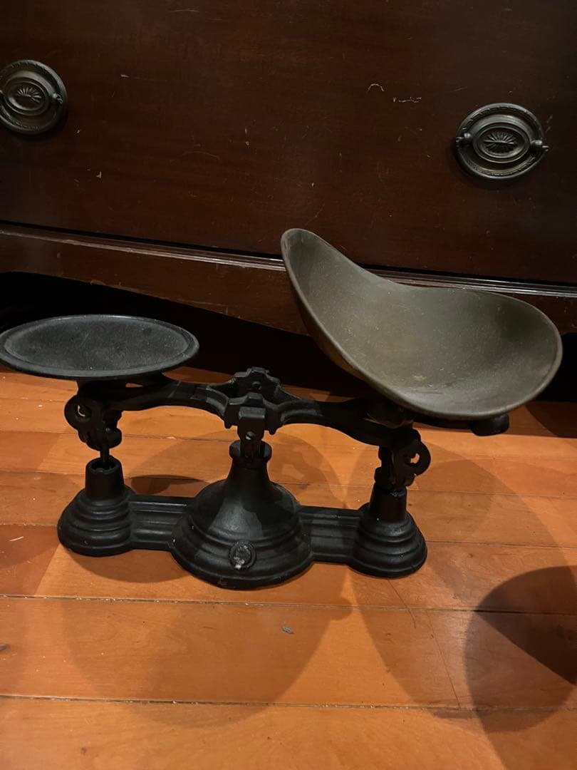 m*o様 アンティーク 天秤式スケール 黒　真鍮