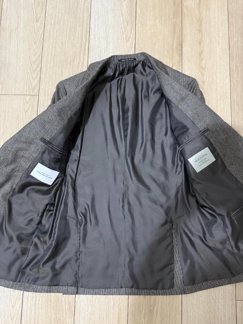 Green Label Relaxing　スーツ　セットアップ　千鳥格子