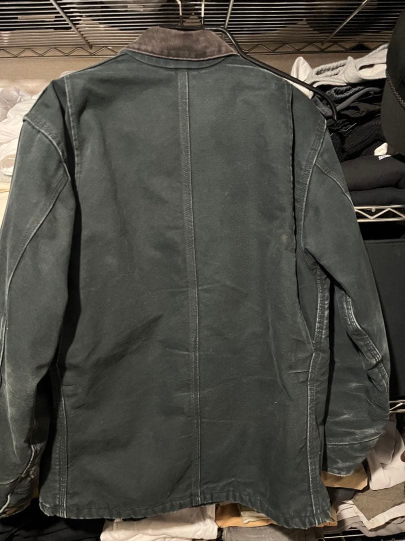 週末までの出品　カーハート ミシガンチョアコート C01 BLK 40