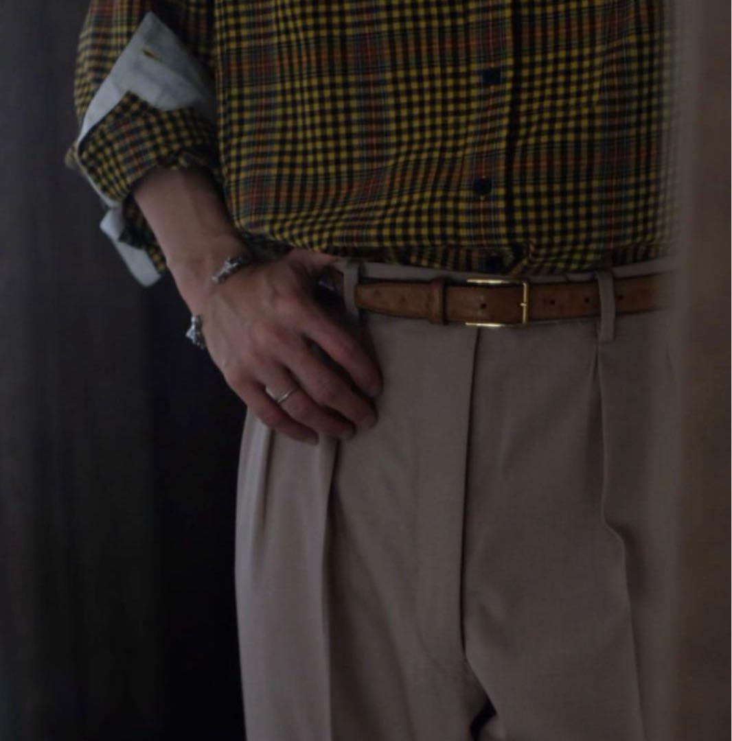 柿乃葉#002DressTrouser#ドレトラ#サンドベージュ#8