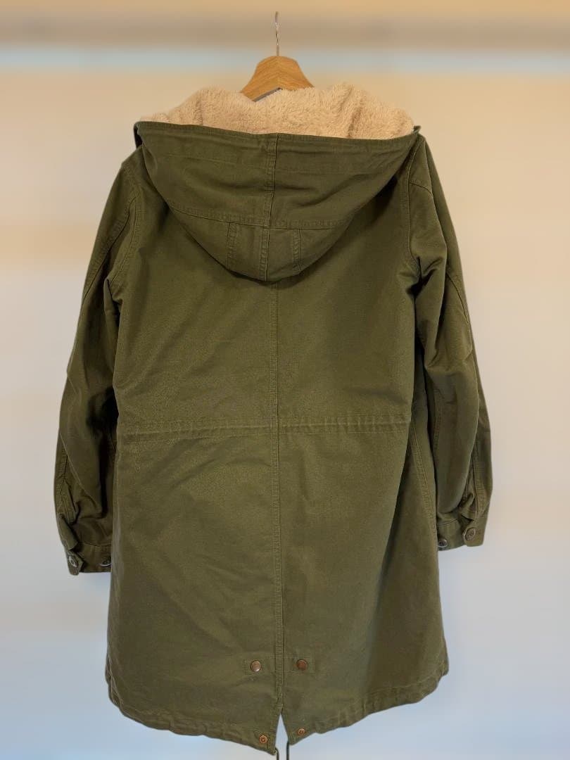 【Yos】フレッドペリー モッズコート ユニオンジャック カーキM