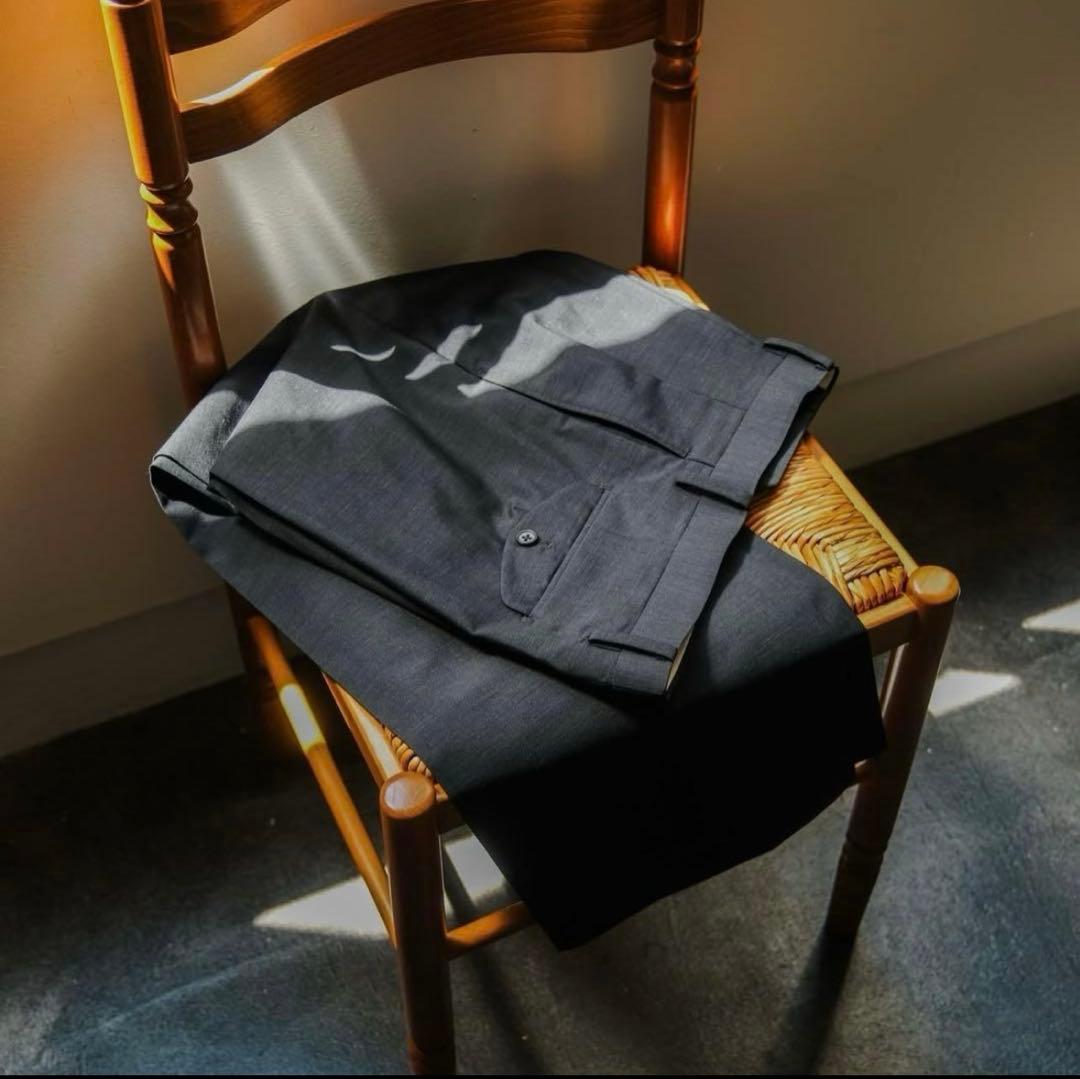 パンツ MAATEE&SONS 25aw Forever Slacks chacoal
