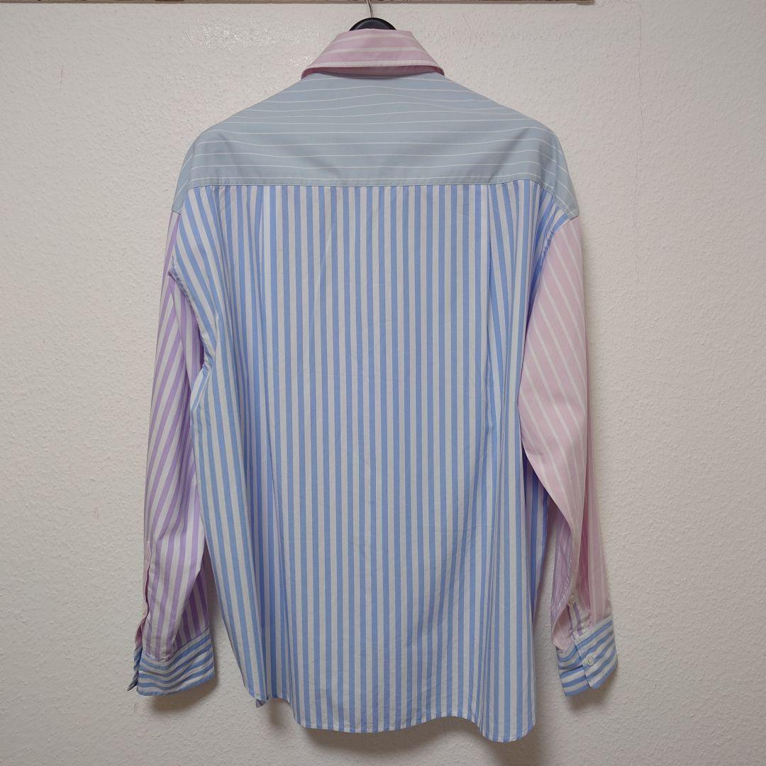 サードマガジン☆クレイジーパターンストライプシャツ