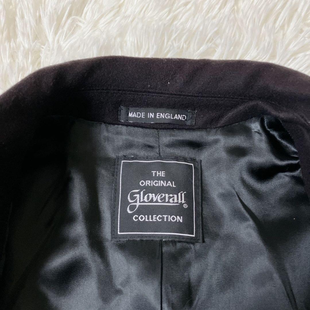 美品 現行 グローバーオール gloverall ピーコート 黒 M ウール