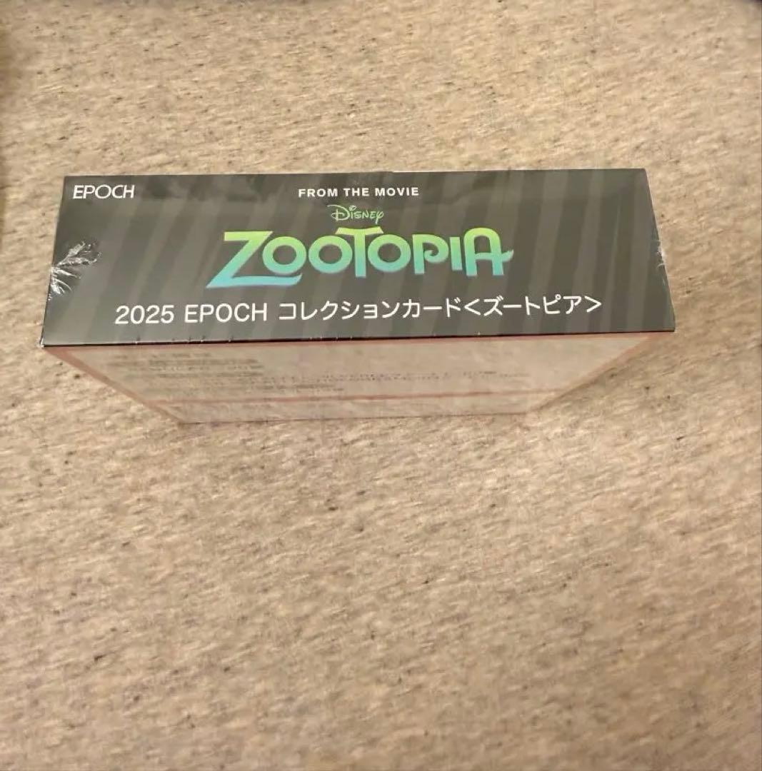 2025 ズートピア　コレクションカード　シュリンク付き【値下げ要相談】
