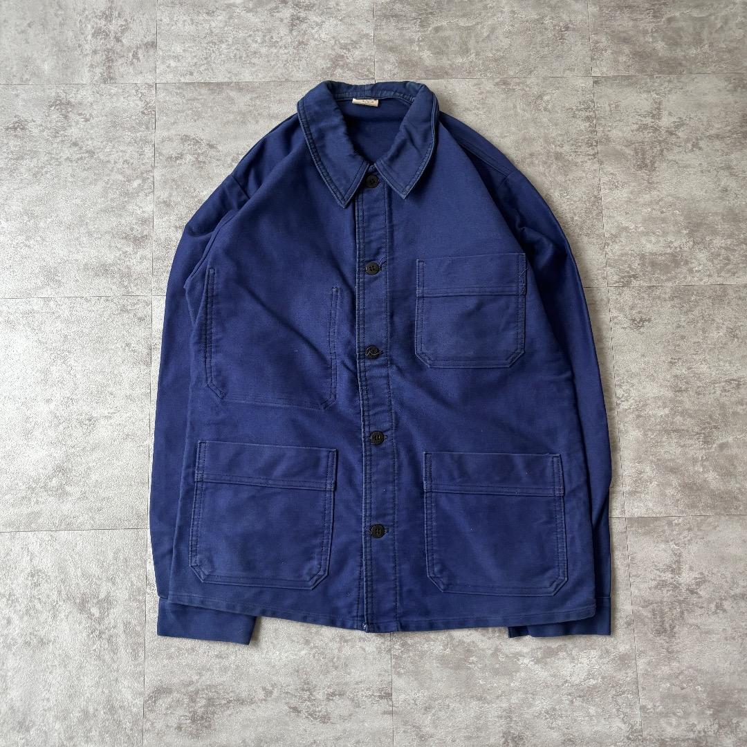 70s モールスキン フレンチワークジャケット