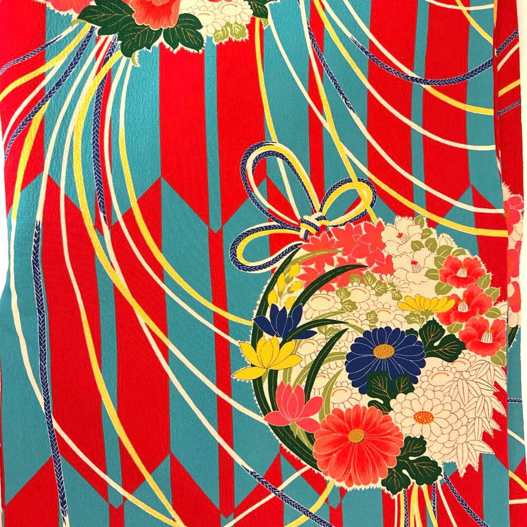 豆千代モダン　羽織　花薬玉