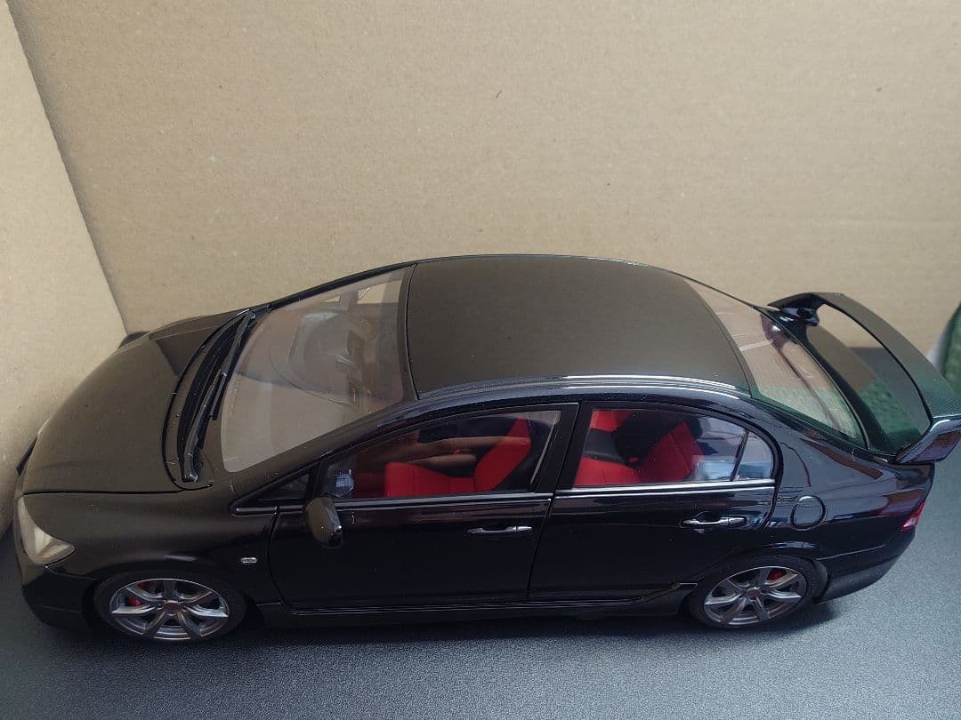 モーターヘリックス　1/18　シビックタイプR　FD2