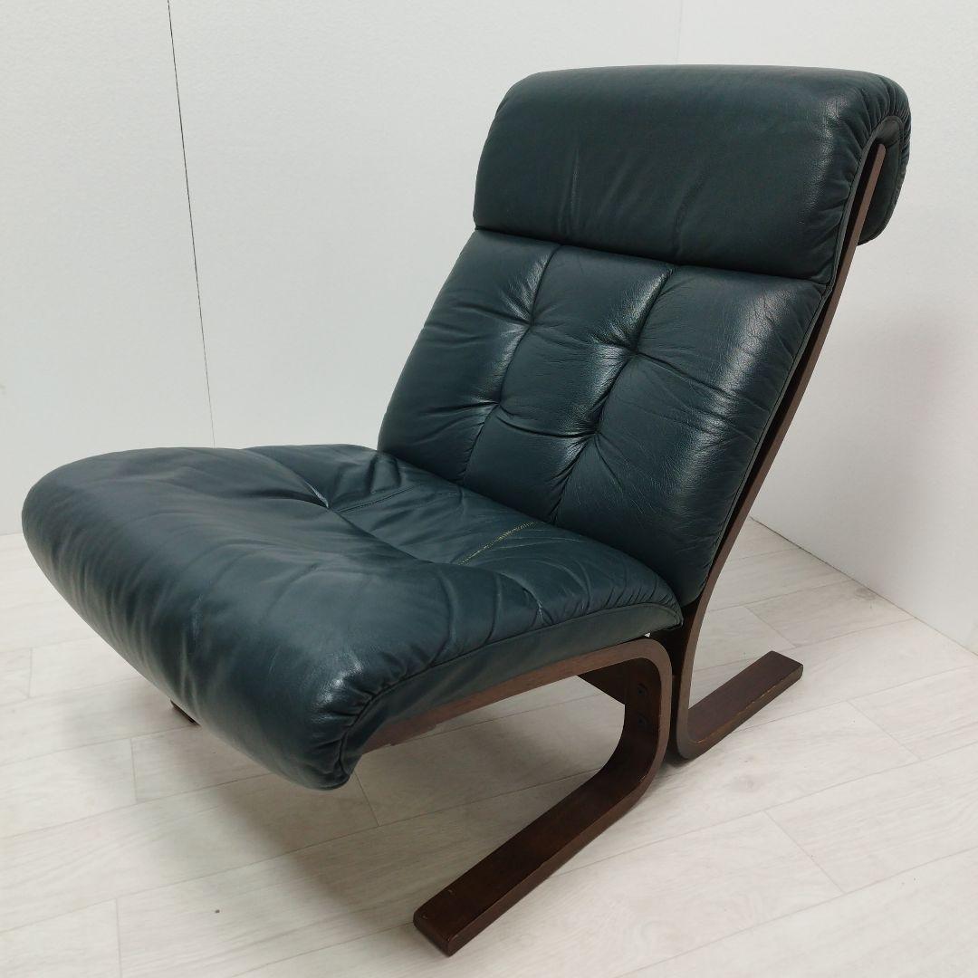 ②富士ファニチャー 北欧デザイン ハイバックソファ 曲げ木