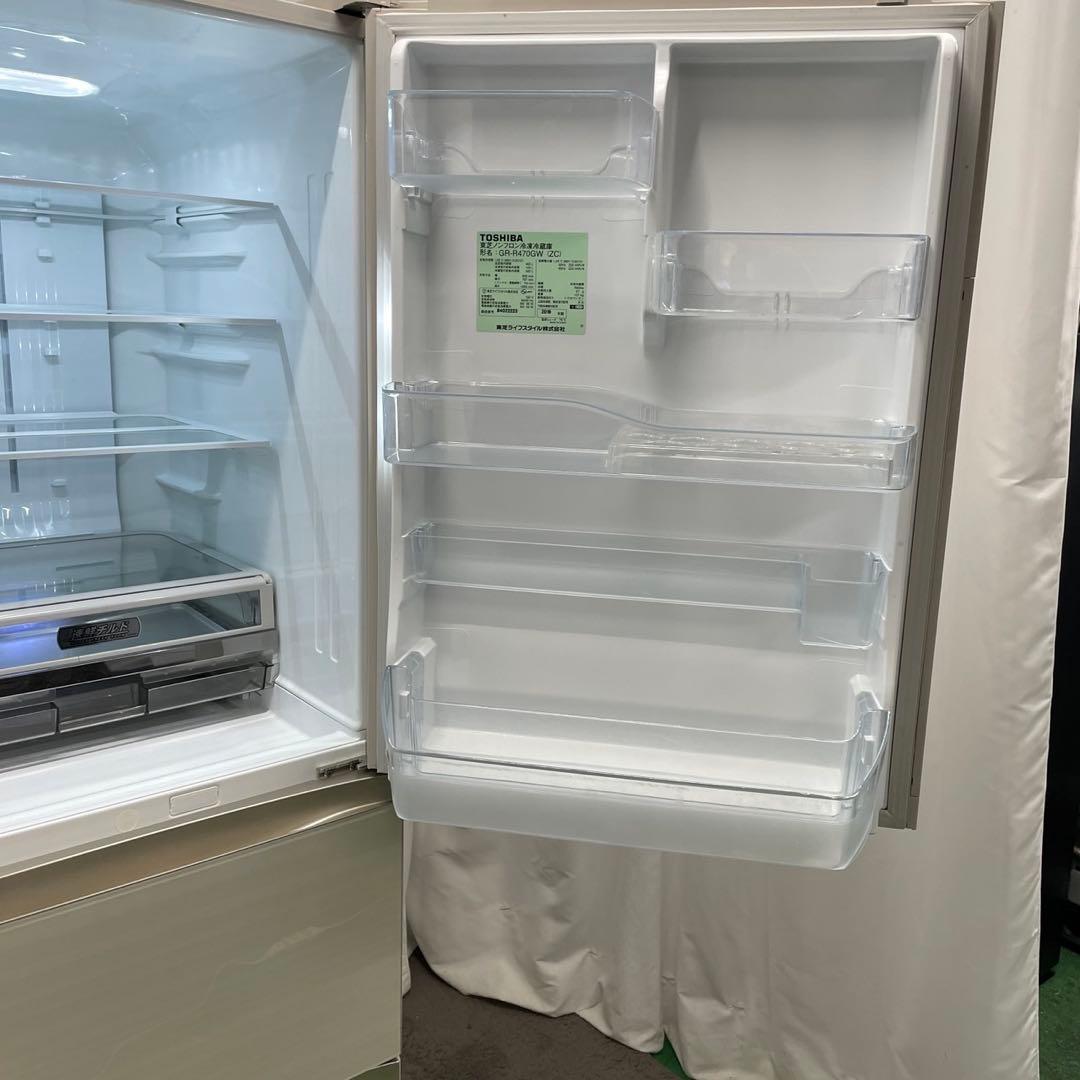 199⭕️冷蔵庫　400-500ℓ　東芝　大型　右開　綺麗　安い　設置無料