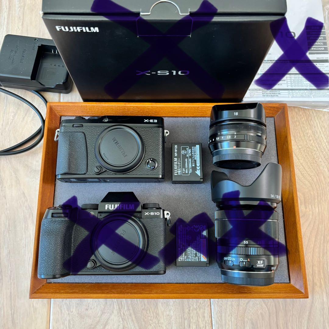 FUJIFILM XE3ボディ、XF18mmf2.0