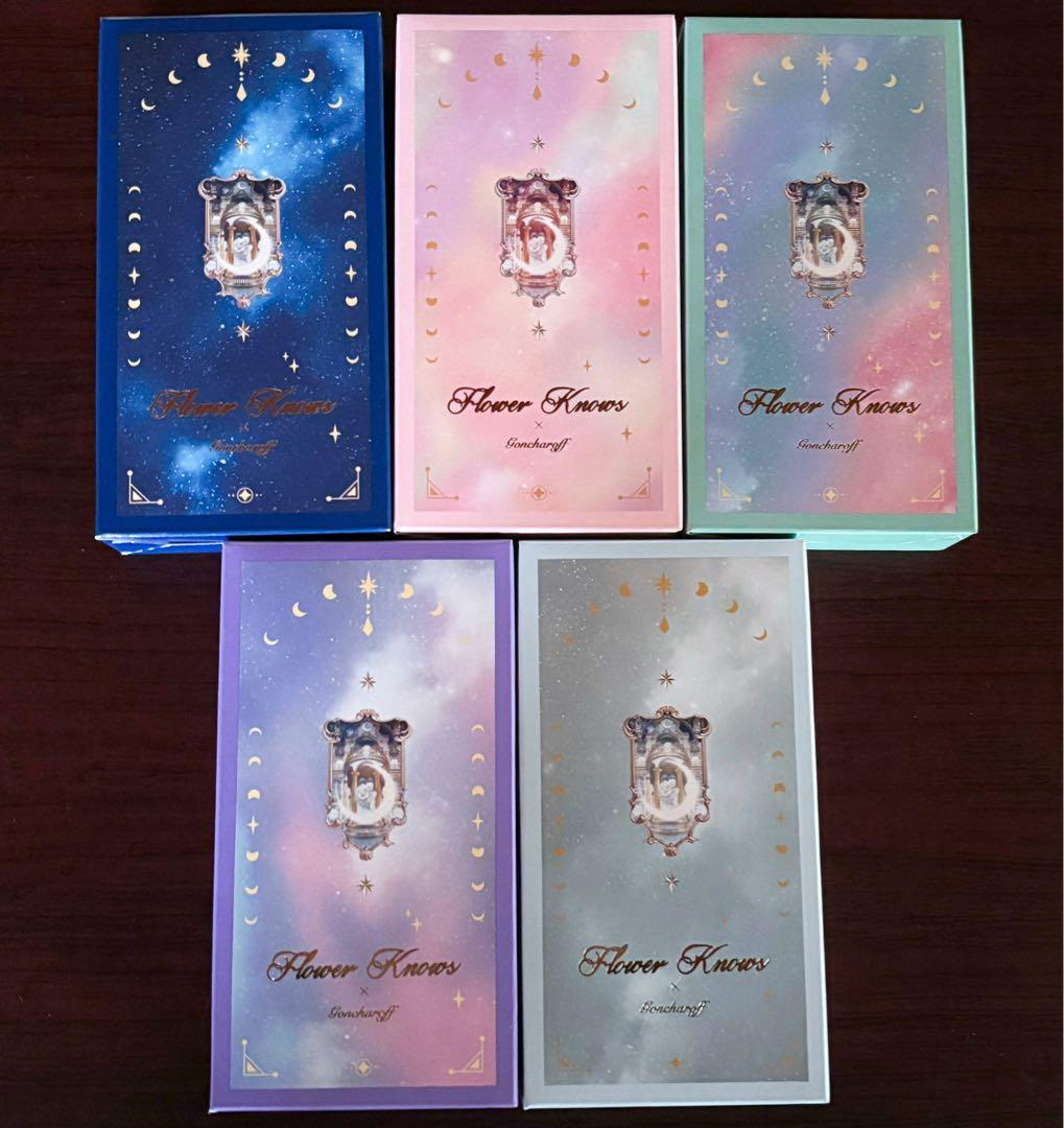 フラワーノーズ ゴンチャロフ チョコ 缶 A B C D E 全種類 セット