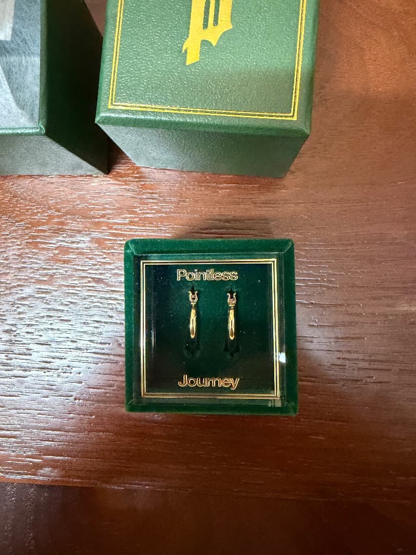 【新品】pointless journey ロゴ ピアス ゴールド 常田大輝
