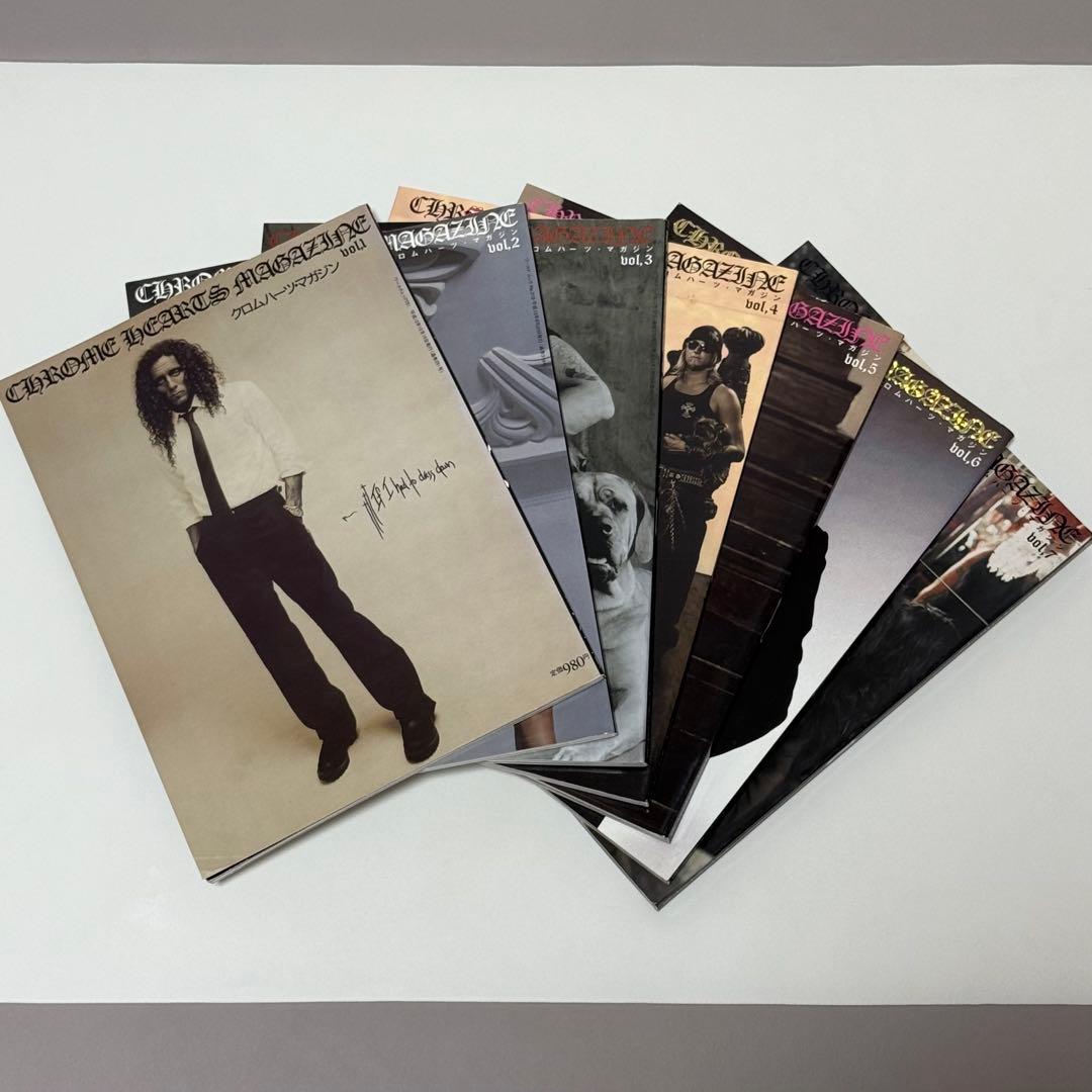 クロムハーツ　CHROME HEARTS MAGAZINE vol.1-7